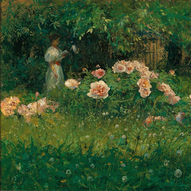 Peony Whisper - Garden Serenity Art Print