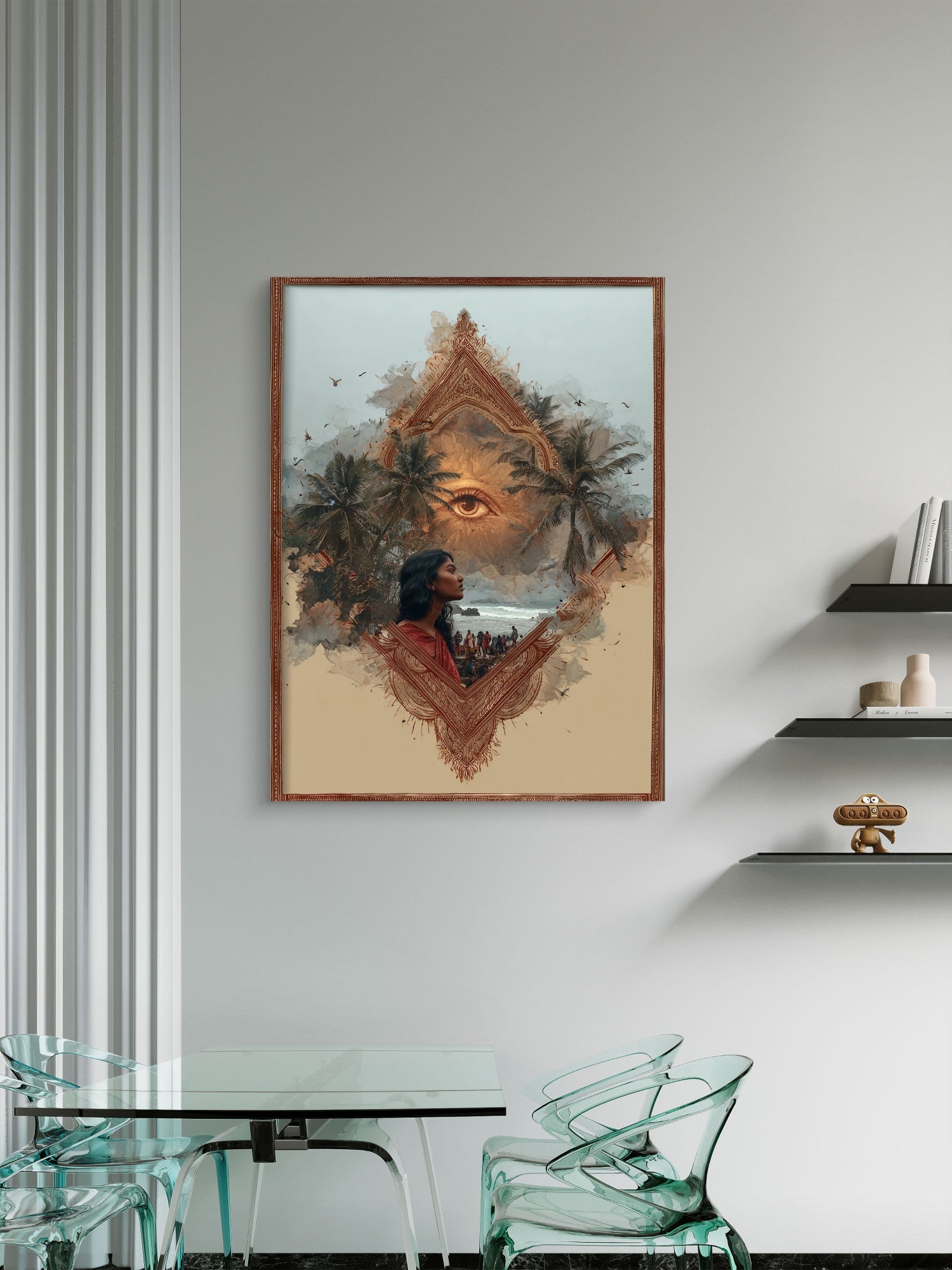 Awakening Shores - Ceylon's Gaze Print